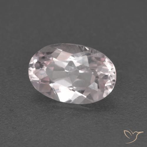0.79ct Natürlicher hellrosa Morganit, Oval, VS