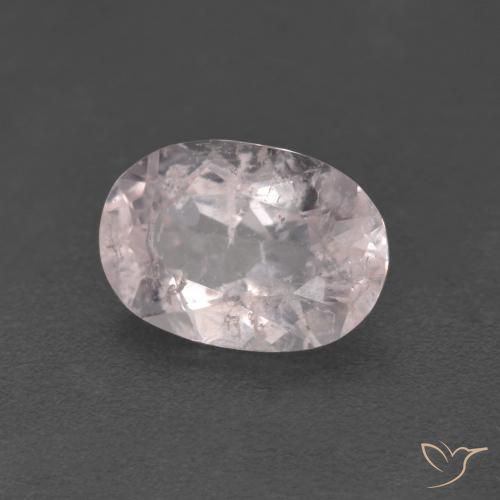 9,17 ctw natürlicher Flamingorosa Morganit, Oval, SI