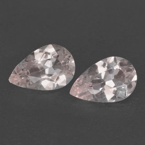 1,28 ct natürliche rosafarbener Morganit-Edelsteine, Birnenform, VS