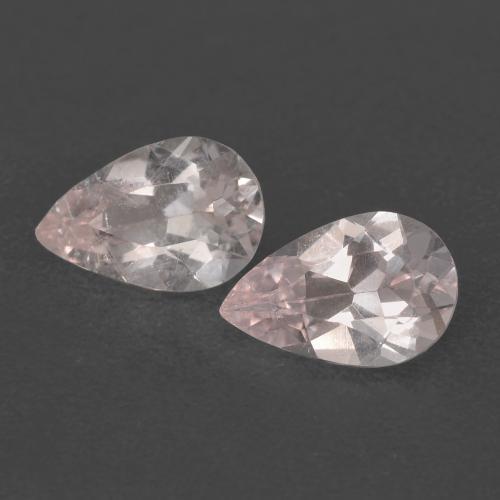 1,28 ct natürliche rosafarbener Morganit-Edelsteine, Birnenform, VS