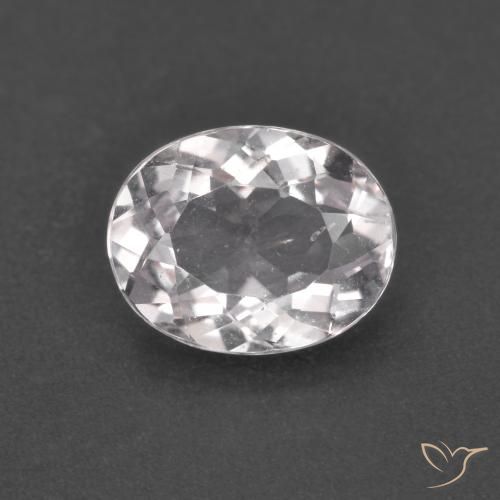 1.50ct Natürlicher hellrosa Morganit, Oval, VS