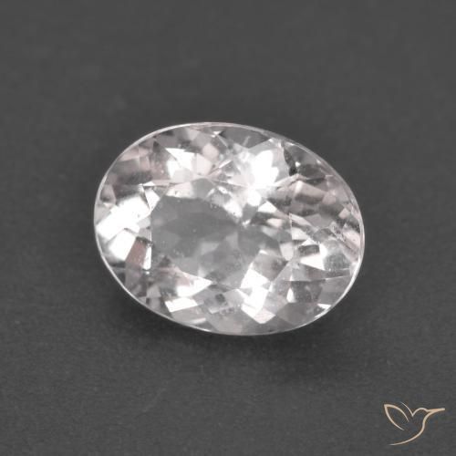 9,17 ctw natürlicher hellrosa Morganit, Oval, VS