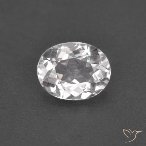 1.00ct Natürlicher hellrosa Morganit, Oval, VS