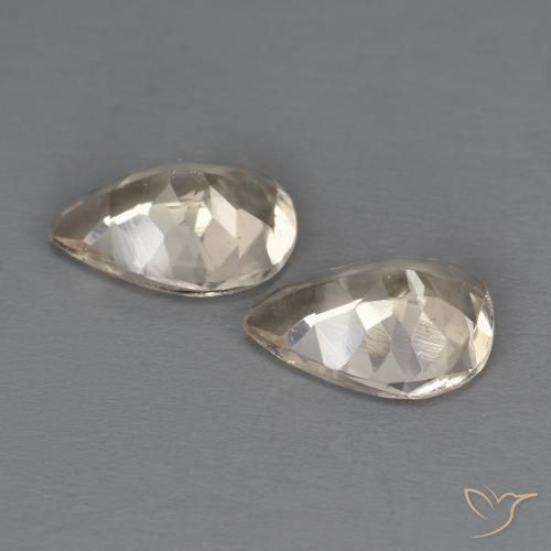 1.72 ct natürliche hellgolden Morganit-Edelsteine, Birnenform, VS