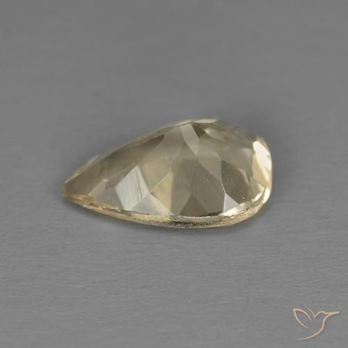 9,17 ctw natürlicher hellgolden Morganit, Birnenform, VS