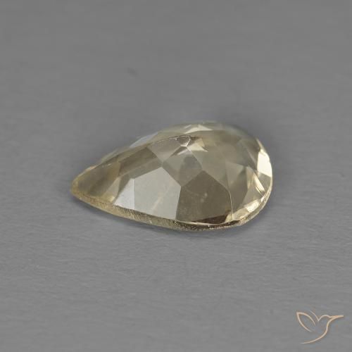 9,17 ctw natürlicher hellgolden Morganit, Birnenform, VS