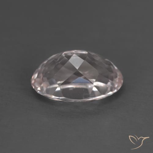 9,17 ctw natürlicher hellrosa Morganit, Oval, VVS-VS