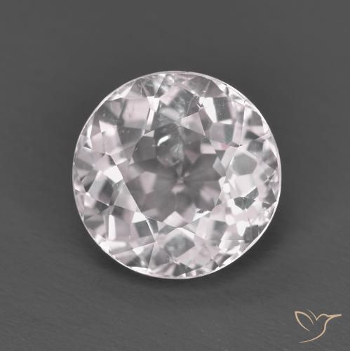 1.61ct Natürlicher hellrosa Morganit, Runden, VS