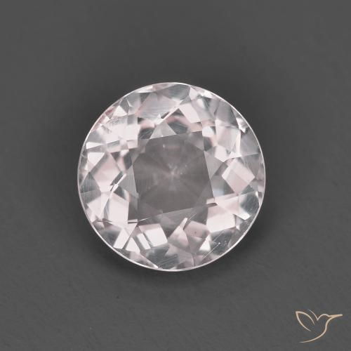 1.18ct Natürlicher hellrosa Morganit, Runden, VS