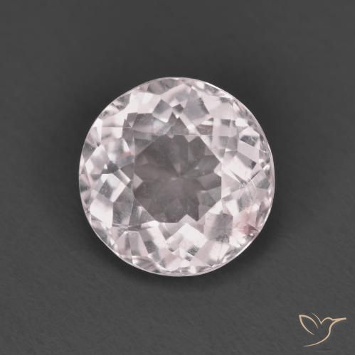 1.32ct Natürlicher hellrosa Morganit, Runden, VS