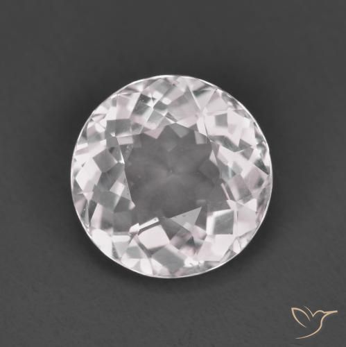 1.61ct Natürlicher hellrosa Morganit, Runden, VS