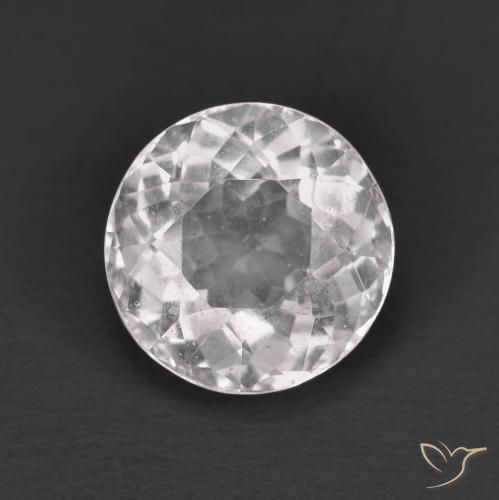 1.68ct Natürlicher hellrosa Morganit, Runden, VS