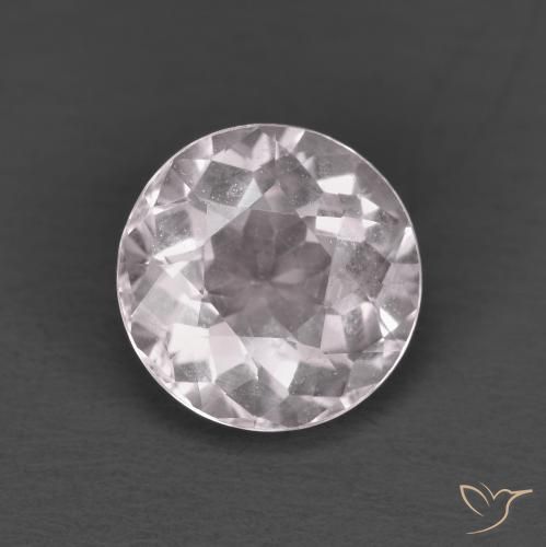 1.38ct Natürlicher hellrosa Morganit, Runden, VS