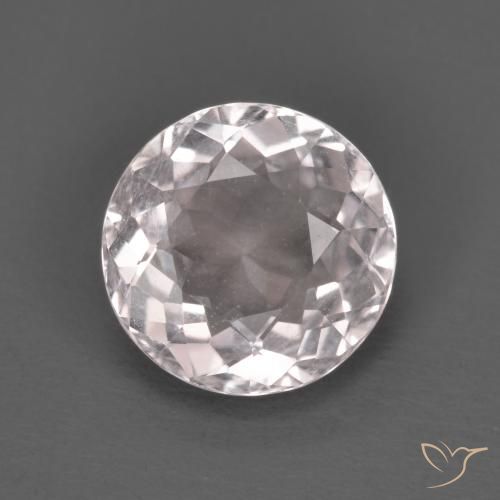 1.52ct Natürlicher hellrosa Morganit, Runden, VVS-VS