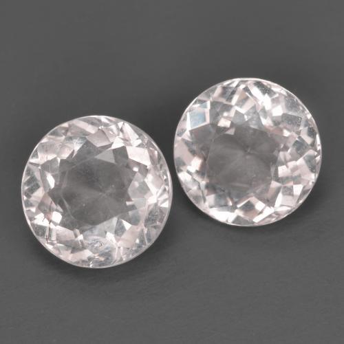 2.20 ct natürliche hellrosa Morganit-Edelsteine, Rund Schliff, VS