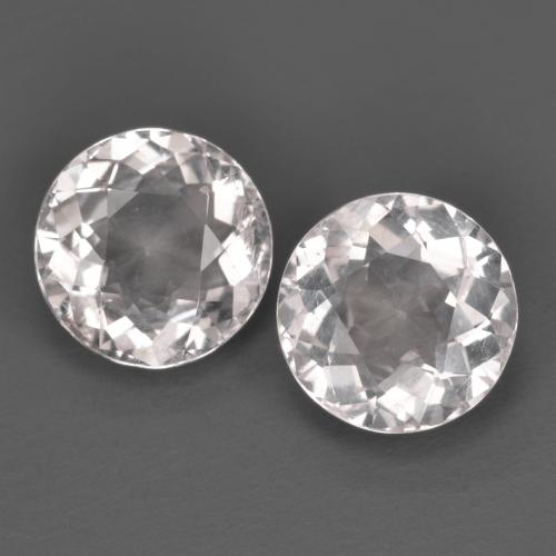 2.17 ct natürliche hellrosa Morganit-Edelsteine, Rund Schliff, VS