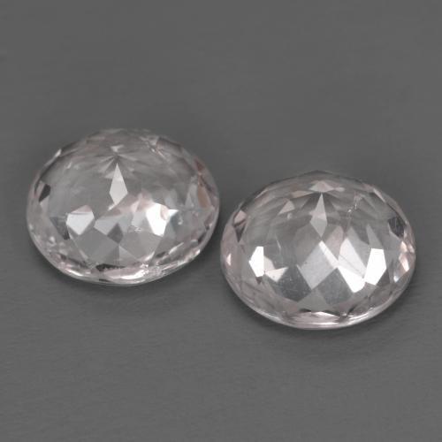 2.17 ct natürliche hellrosa Morganit-Edelsteine, Rund Schliff, VS