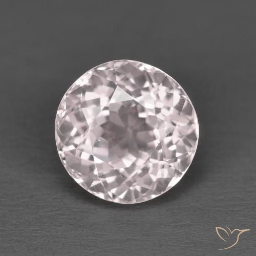 1.84ct Natürlicher Flamingorosa Morganit, Runden, VS