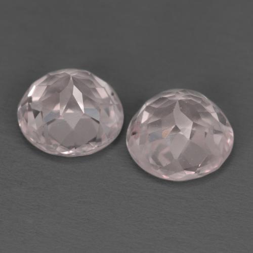 2,64 ct natürliche rosafarbener Morganit-Edelsteine, Rundschliff, VVS-VS