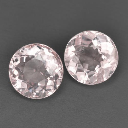 2,29 ct natürliche rosafarbener Morganit-Edelsteine, Rundschliff, VS
