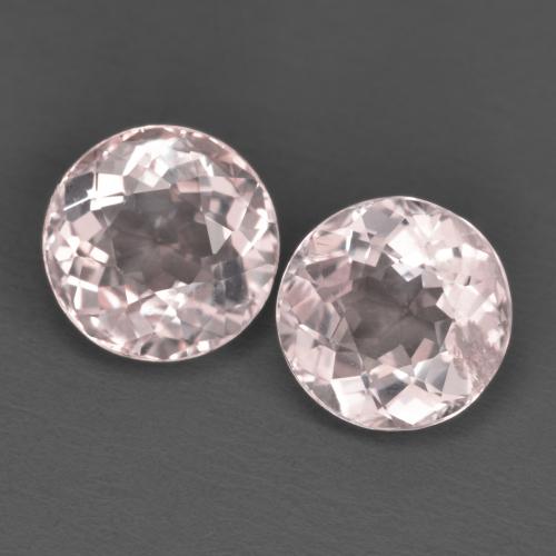 2,29 ct natürliche rosafarbener Morganit-Edelsteine, Rundschliff, VS