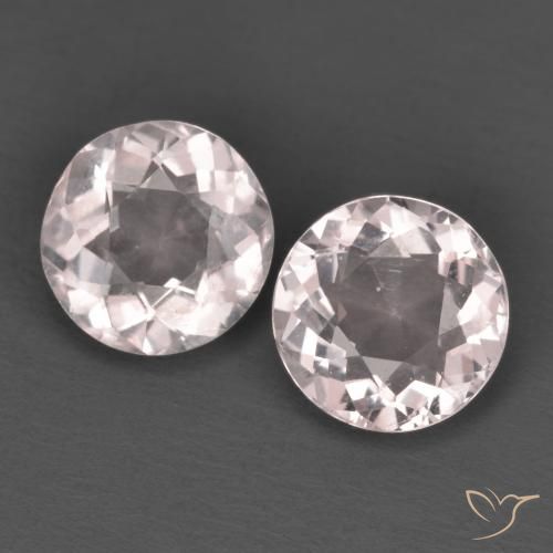 2,19 ct natürliche rosafarbener Morganit-Edelsteine, Rundschliff, VS
