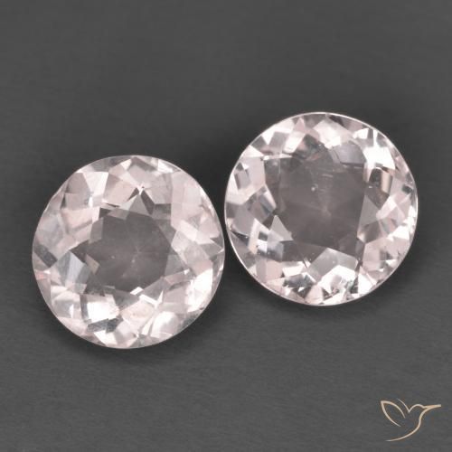 2,19 ct natürliche rosafarbener Morganit-Edelsteine, Rundschliff, VS