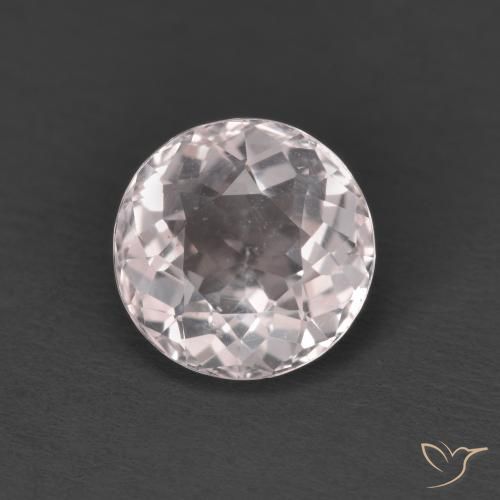 1.47ct Natürlicher hellrosa Morganit, Runden, VS