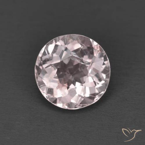 1.34ct Natürlicher hellrosa Morganit, Runden, VS