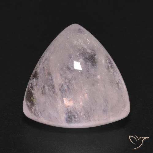 9.27ct Natürlicher Korallenrosa Morganit, Trillion, Lichtdurchlässig
