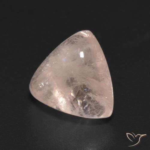 2.44ct Natürlicher Sehr helles Rosa Morganit, Trillion, Lichtdurchlässig