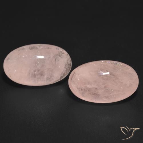 11.29ctw Natürlicher Mittelrosa Morganit, Oval, Lichtdurchlässig