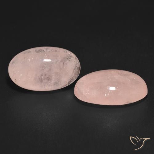11.29 ct natürliche Mittelrosa Morganit-Edelsteine, Oval, Lichtdurchlässig