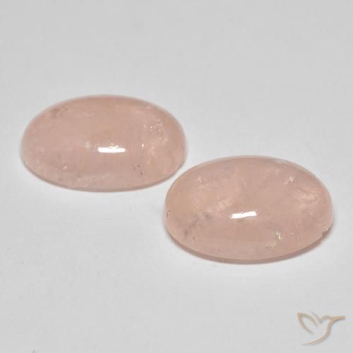 10.79 ct natürliche Mittelrosa Morganit-Edelsteine, Oval, Lichtdurchlässig
