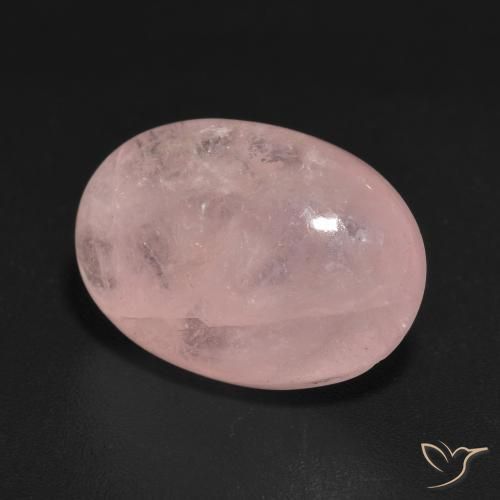 9,17 ctw natürlicher Mittelrosa Morganit, Oval, Lichtdurchlässig