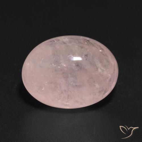 6.03ct Natürlicher rose-rosa Morganit, Oval, Lichtdurchlässig