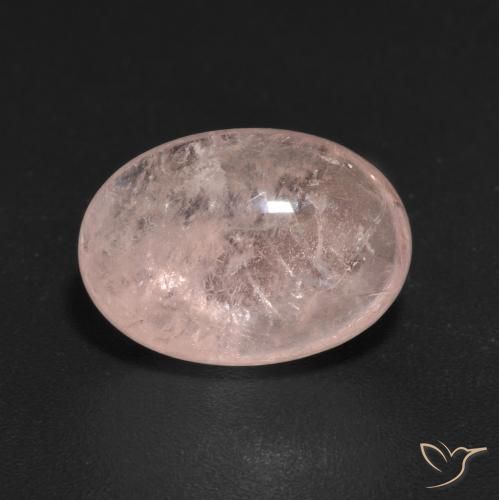 5.07ct Natürlicher Flamingorosa Morganit, Oval, Transparent