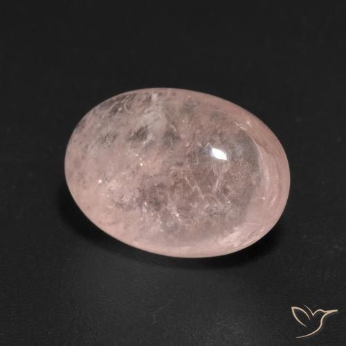 9,17 ctw natürlicher Flamingorosa Morganit, Oval, Transparent