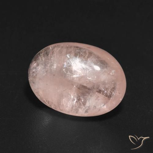 9,17 ctw natürlicher Mittelrosa Morganit, Oval, Transparent