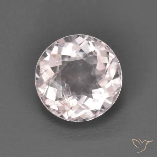 1.43ct Natürlicher hellrosa Morganit, Runden, VS-SI