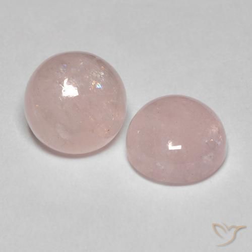 4.71ctw Natürlicher rose-rosa Morganit, Runden, Lichtdurchlässig