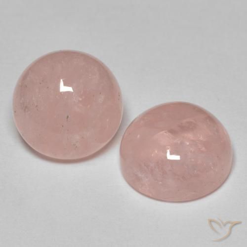 9.29 ct natürliche Flamingorosa Morganit-Edelsteine, Runden, Lichtdurchlässig