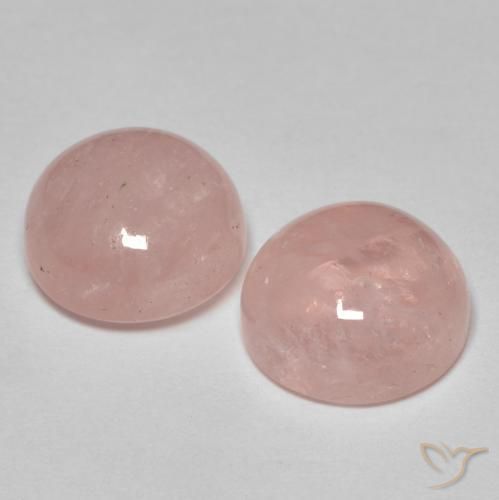 9.29 ct natürliche Flamingorosa Morganit-Edelsteine, Runden, Lichtdurchlässig
