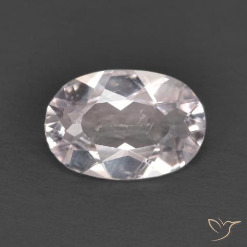 0.72ct Natürlicher hellrosa Morganit, Oval, VS