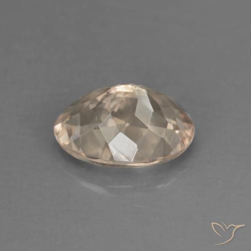 9,17 ctw natürlicher Lachs-rosa Morganit, Oval, VVS-VS