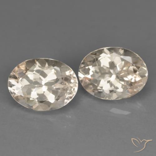 2.33 ct natürliche Mittelrosa Morganit-Edelsteine, Oval, VVS-VS