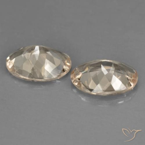1.65 ct natürliche Lachs-rosa Morganit-Edelsteine, Oval, VVS-VS