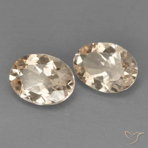 1.89 ct natürliche Mittelrosa Morganit-Edelsteine, Oval, VVS-VS