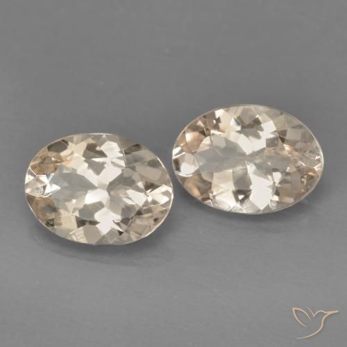 1.72ctw Natürlicher Mittelrosa Morganit, Oval, VS