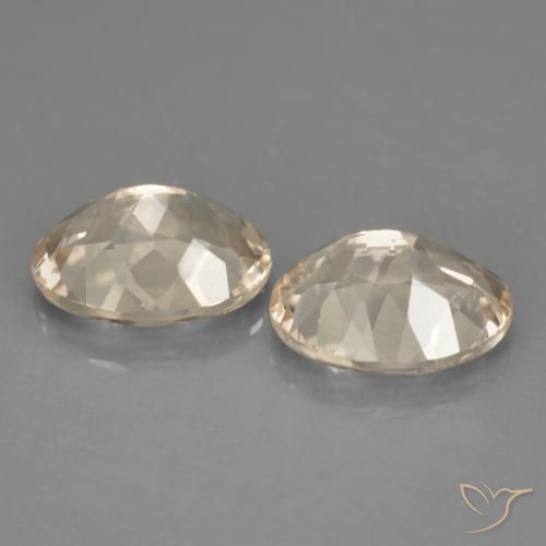2.09 ct natürliche Lachs-rosa Morganit-Edelsteine, Oval, VS